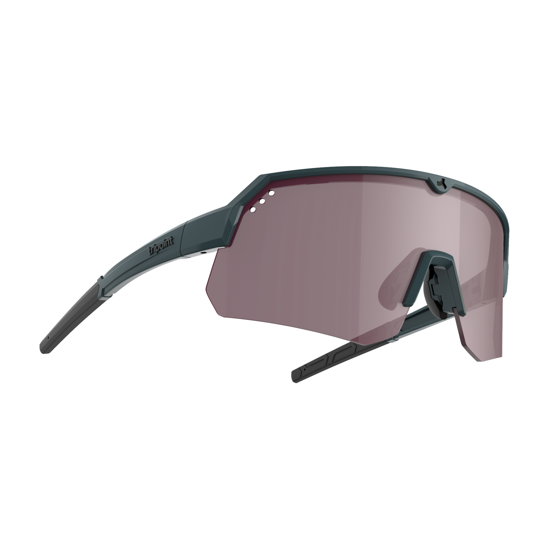 001 Treriksröset Matt Turquoise / Brown Pink Multi - Tripoint