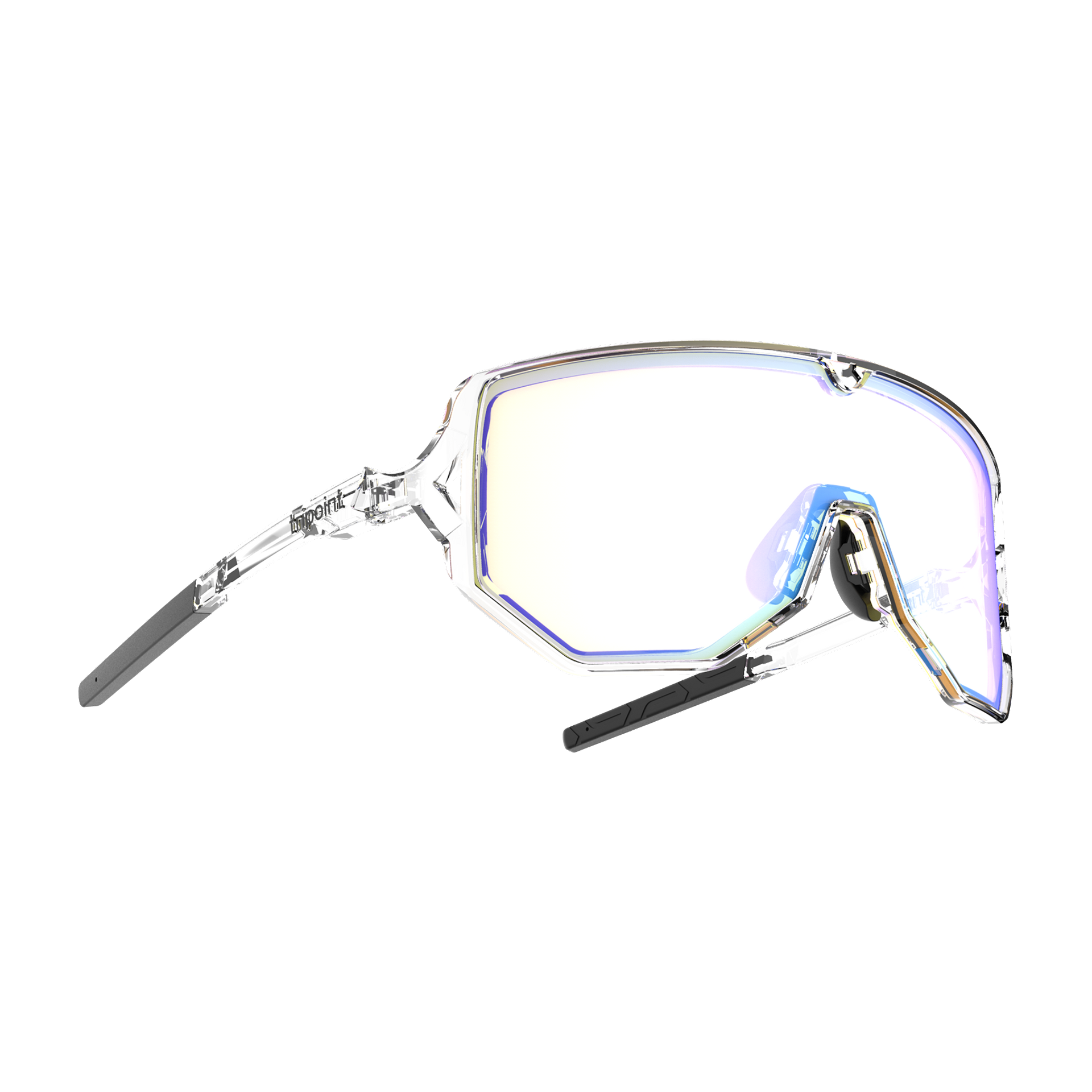 003 Reschen - Shiny Crystal / Photocromic Smoke Blue Multi