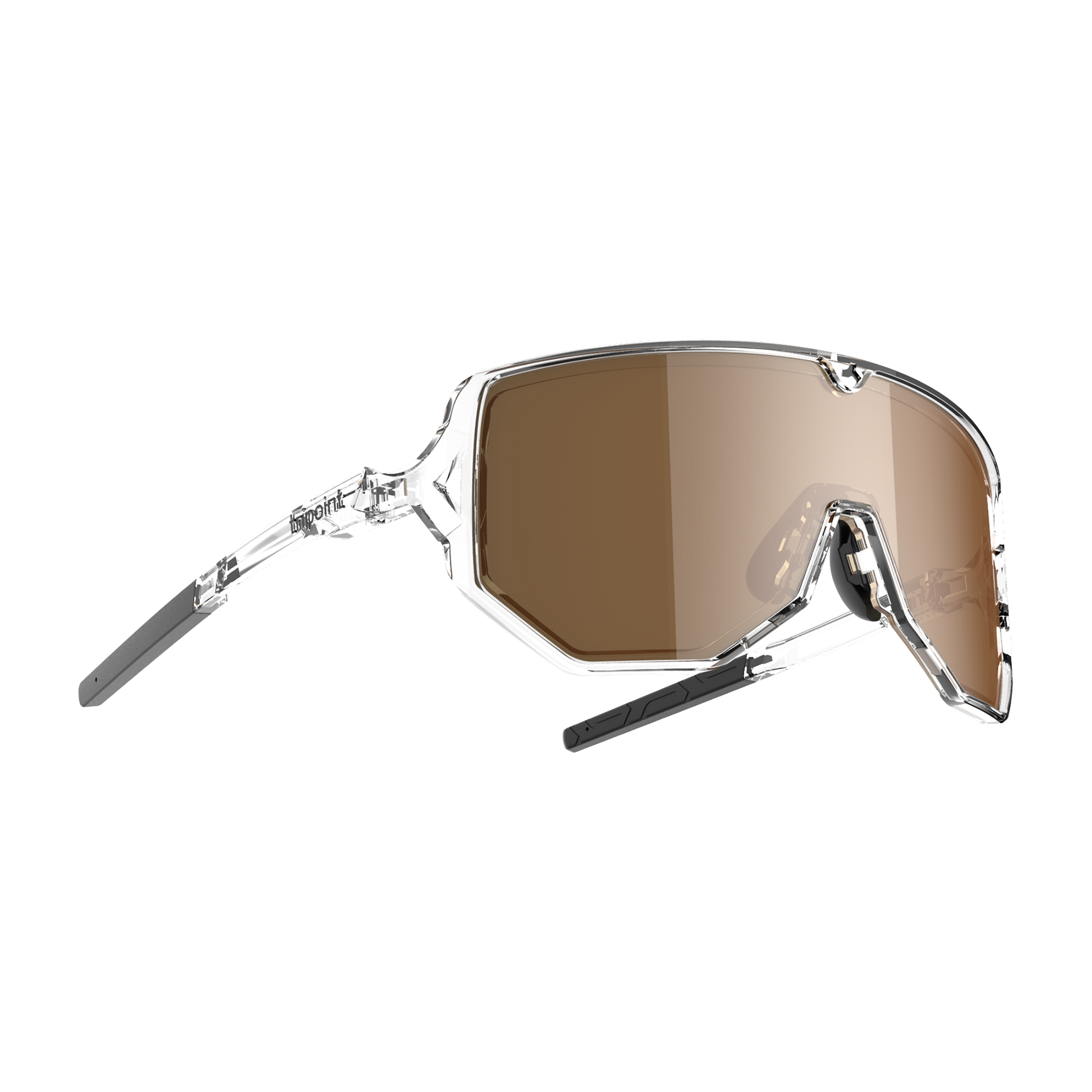 003 Reschen - Shiny Crystal / POL Brown Silver Mirror