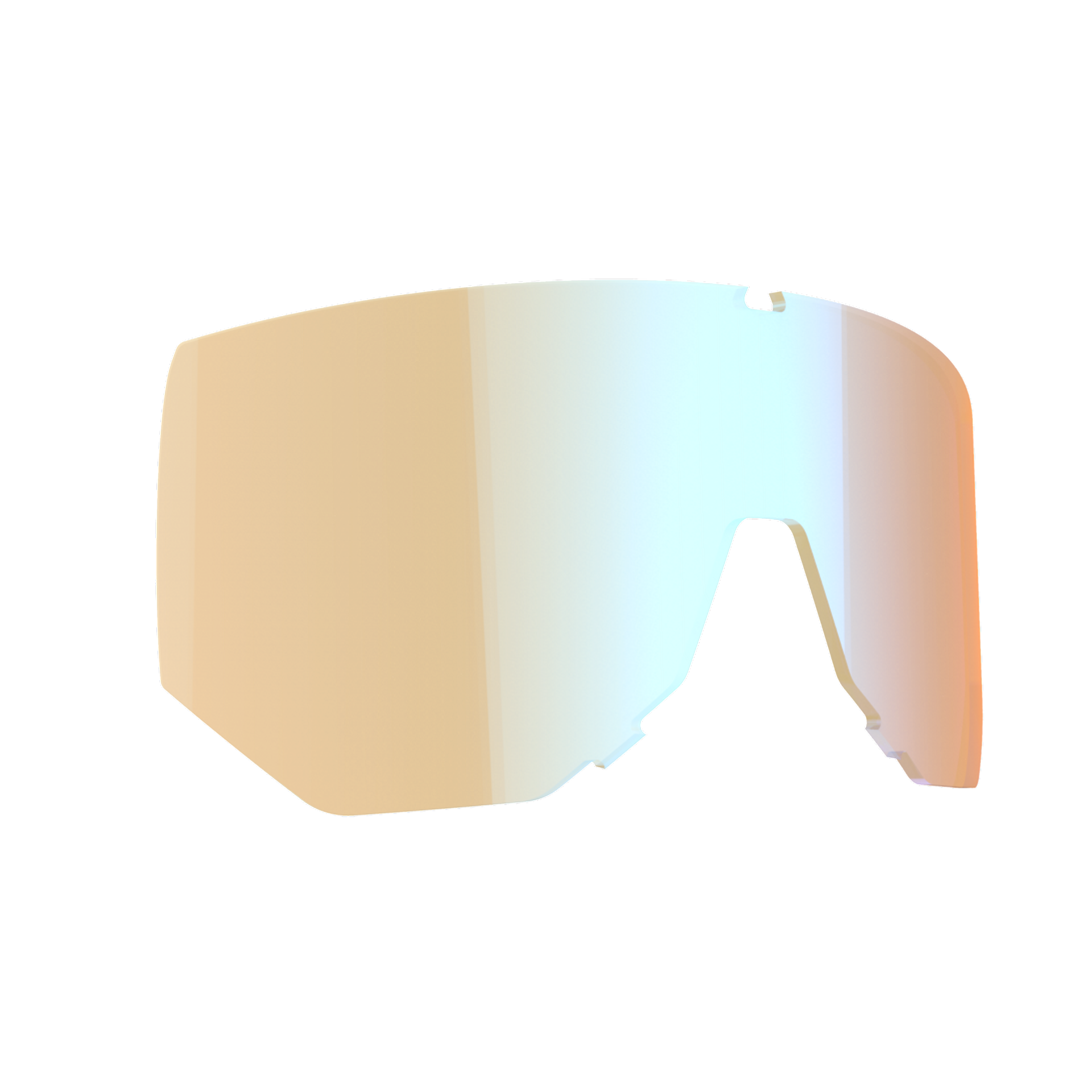 003 Reschen Lens - Ultra Vue Orange w blue multi CAT 1