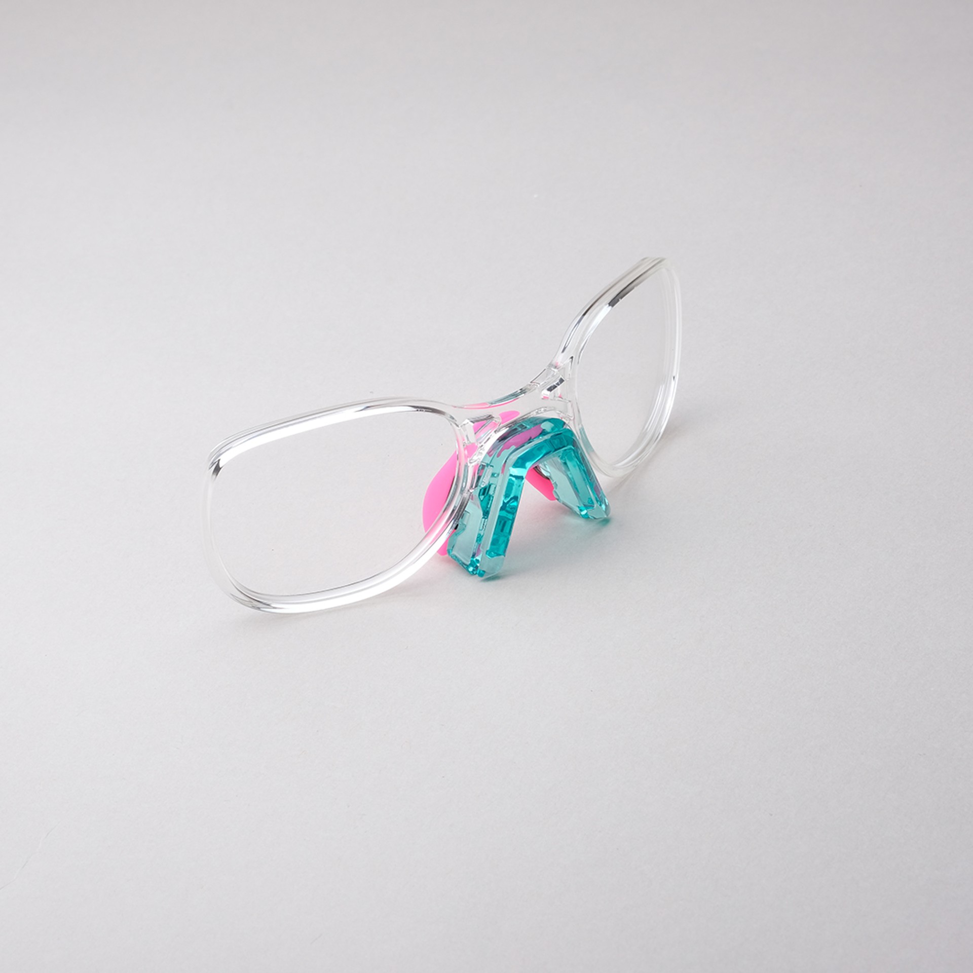 Optical insert - Transparent turquoise