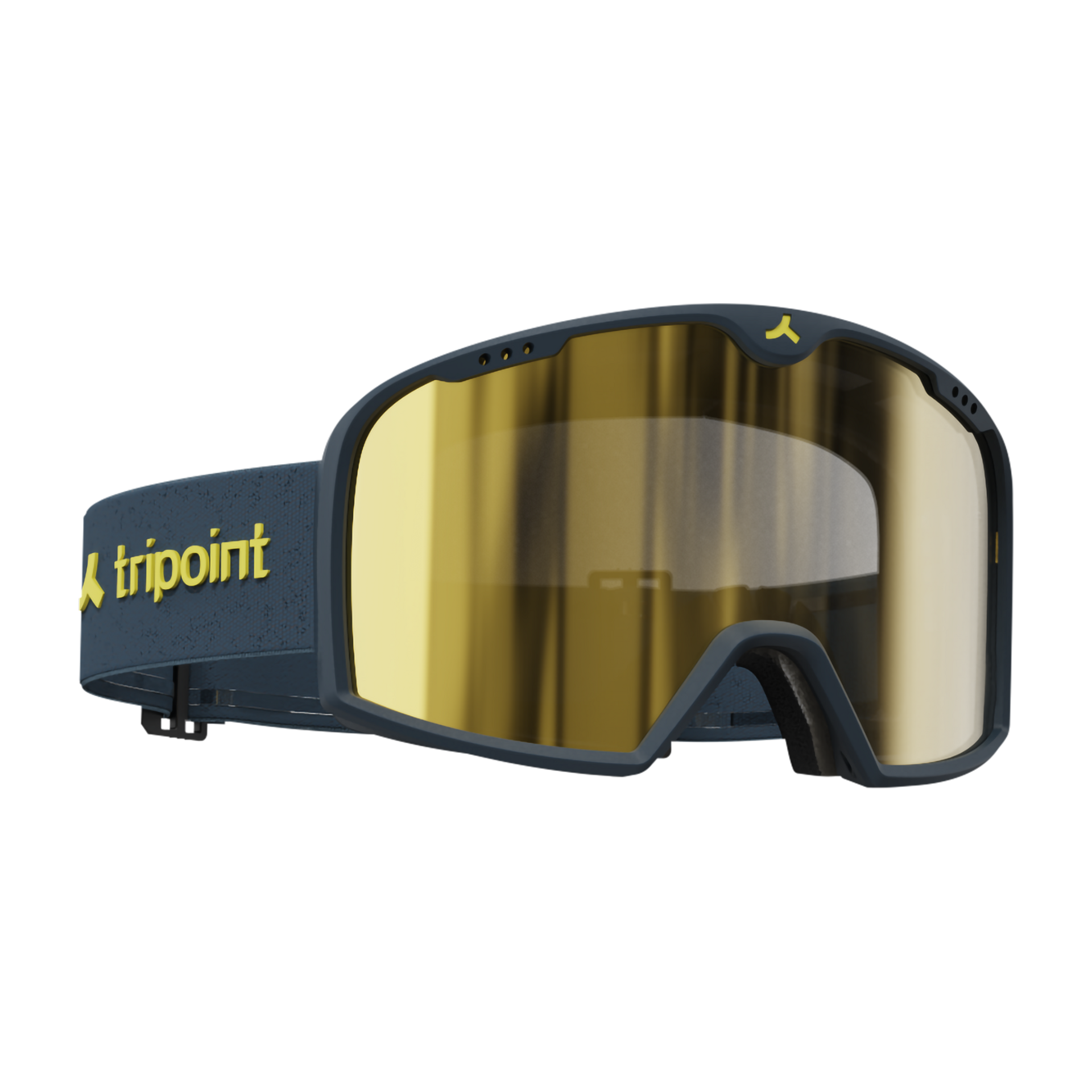 102 Nafkopf - Matt Dark Blue / Brown Gold Multi