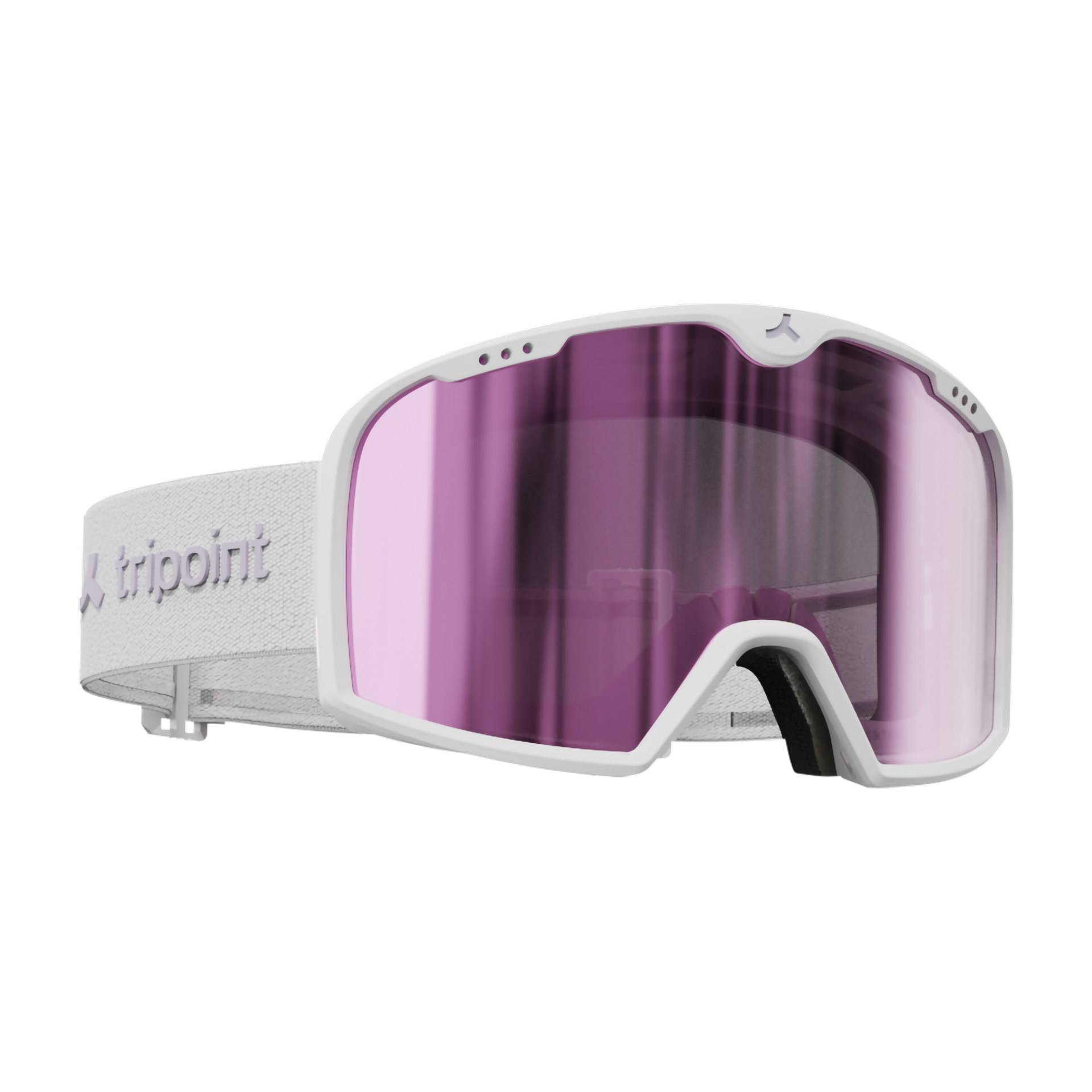 102 Nafkopf - Matt White / Purple Pink Multi
