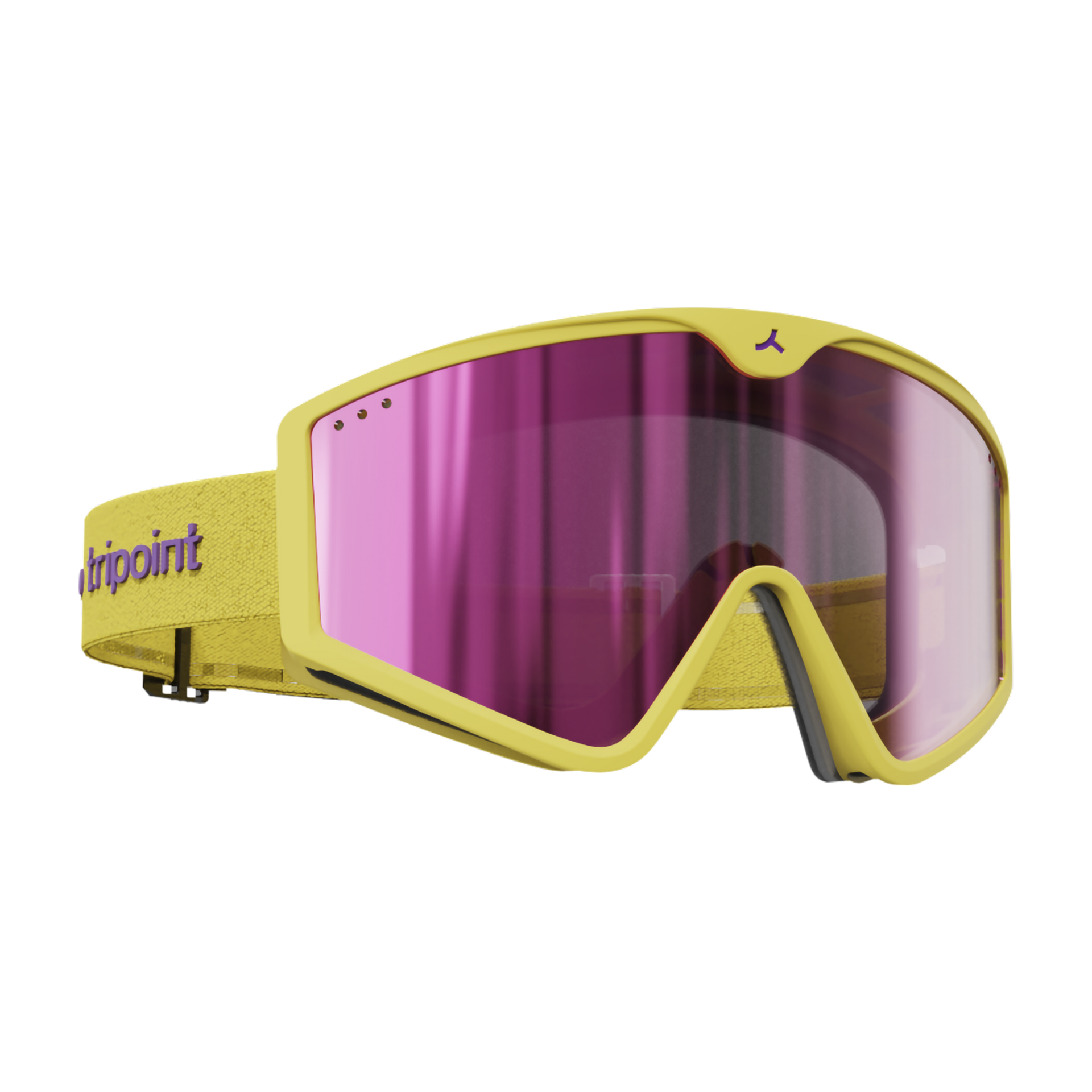 103 Zapaleri - Yellow / Brown Purple Multi