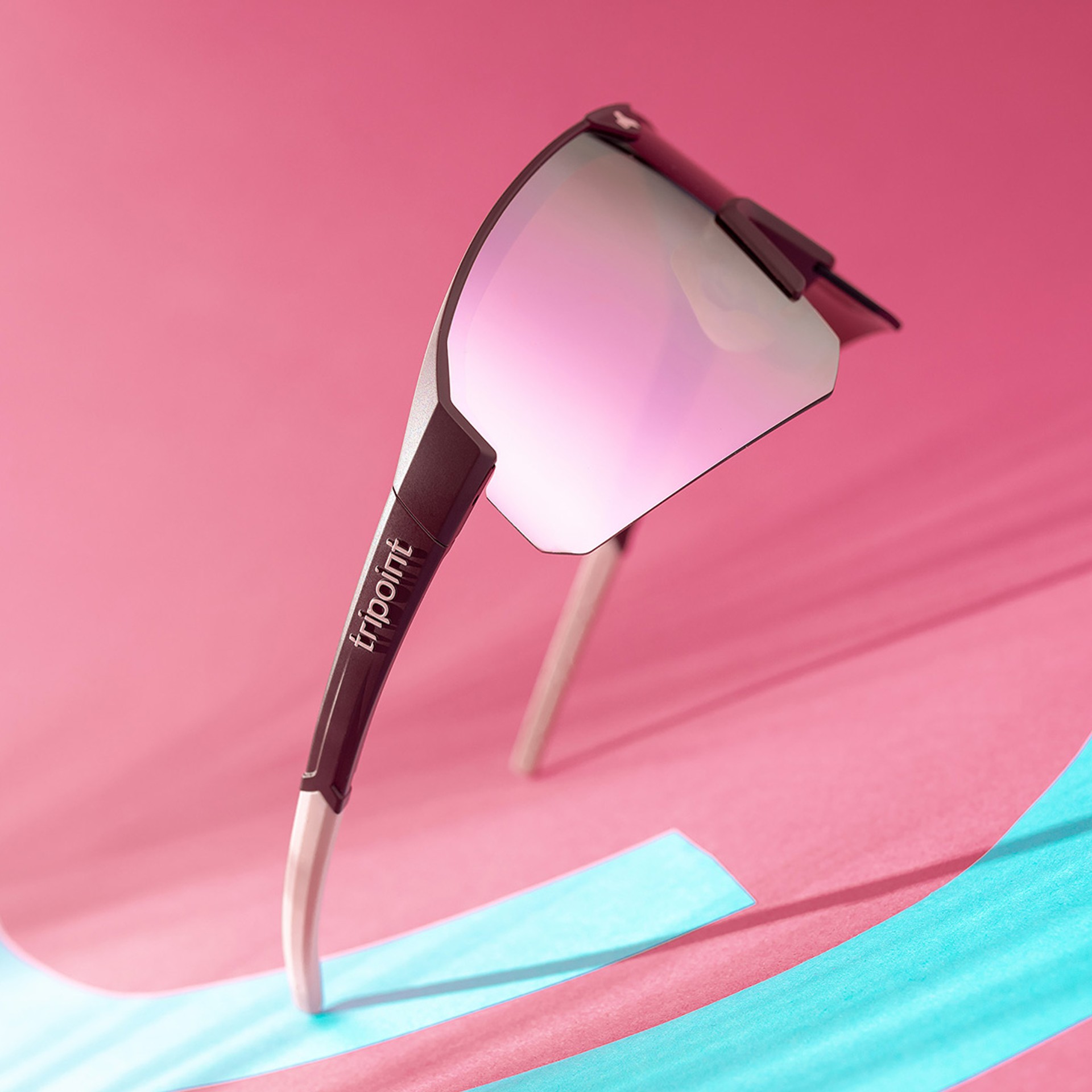 005 Lake Victoria Matt Burgundy / Brown Pink Multi - Tripoint