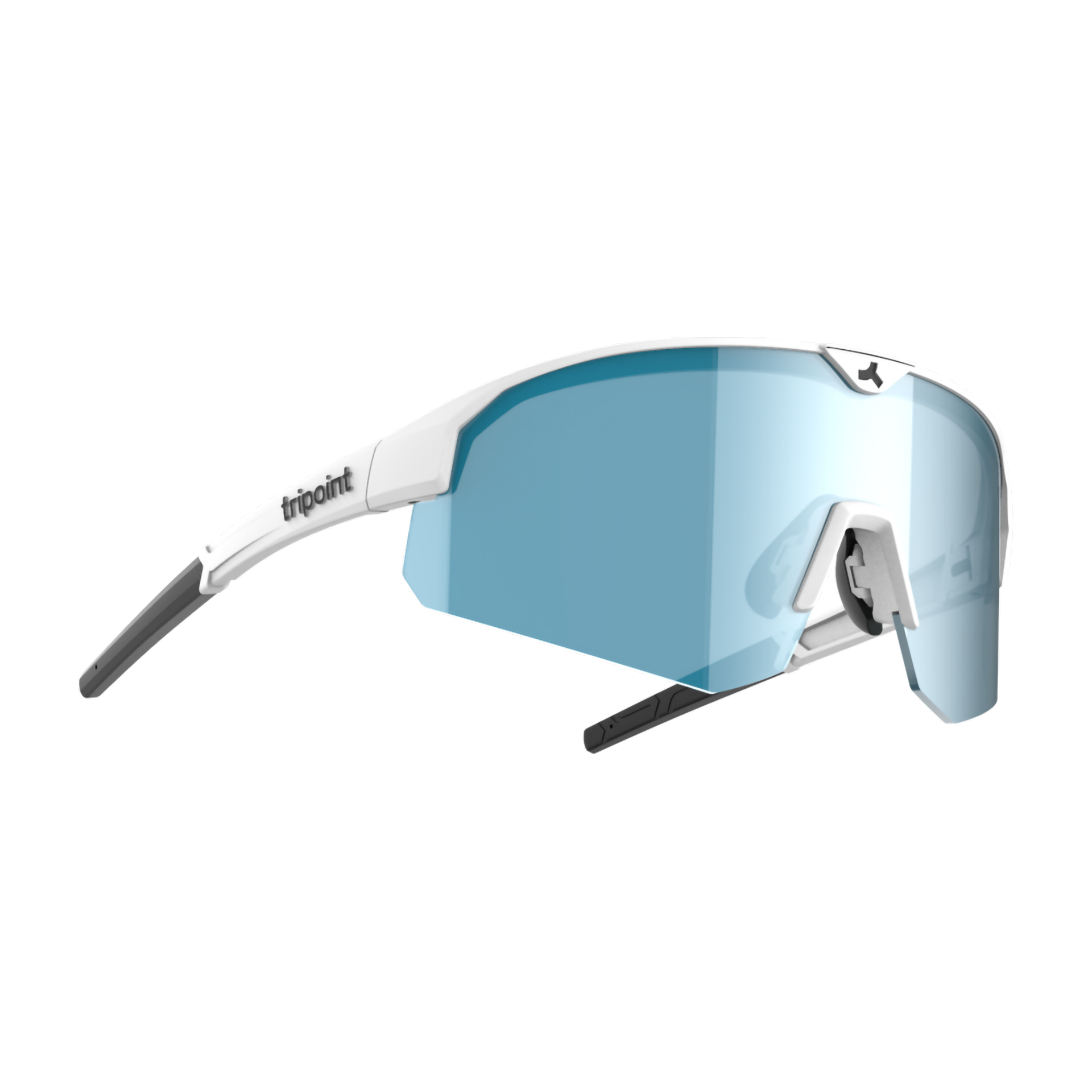 005 Lake Victoria - Matt White / Smoke Blue Multi