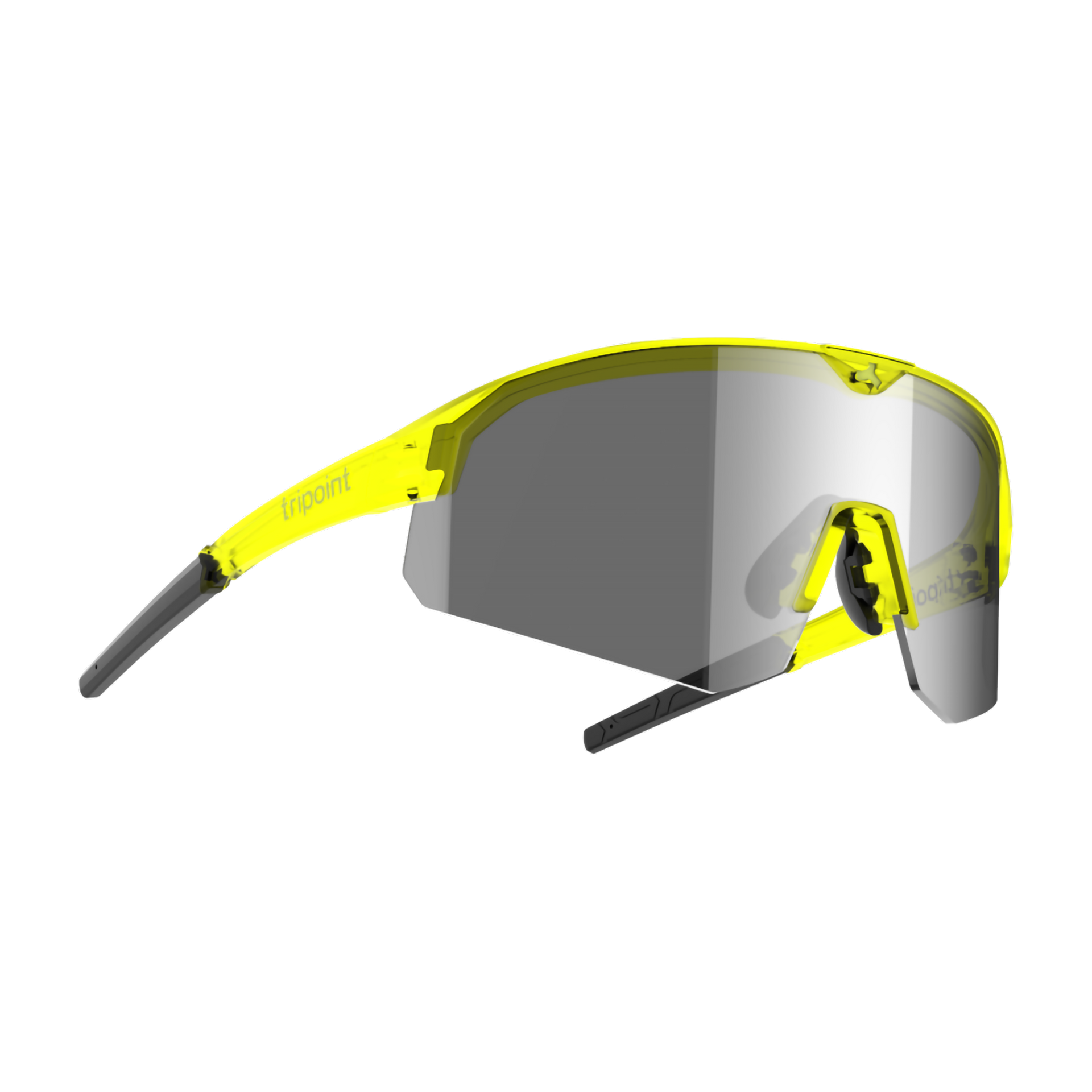 005 Lake Victoria - Transparent Neon Yellow / Smoke