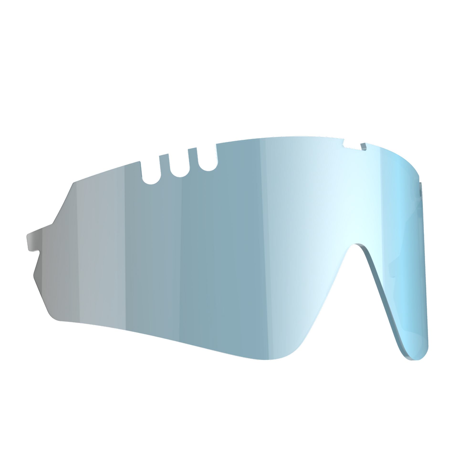 007 Chobe Lens - Smoke w Ice blue multi