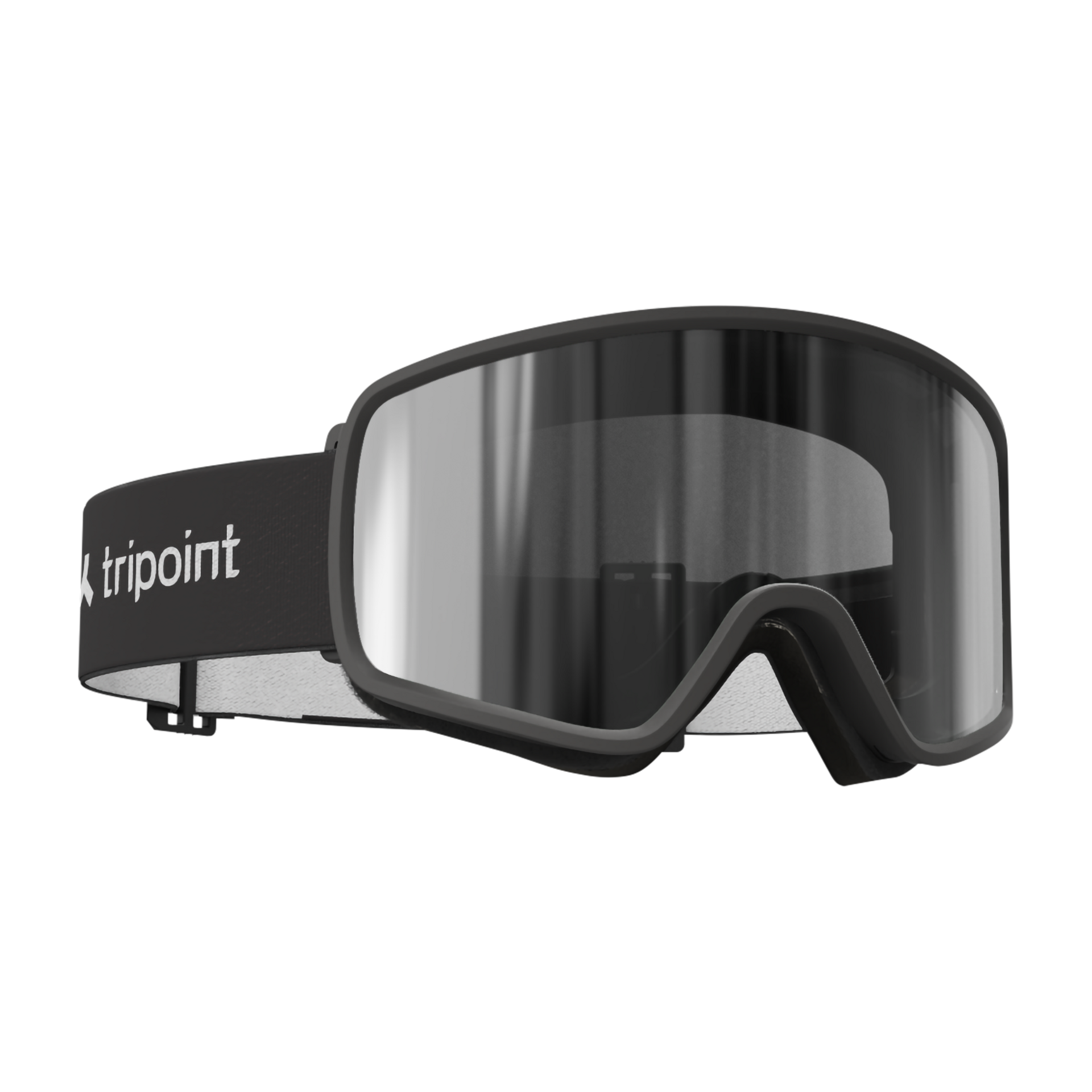 113 Mount Roraima Kids - Matt Black / Brown Silver Mirror