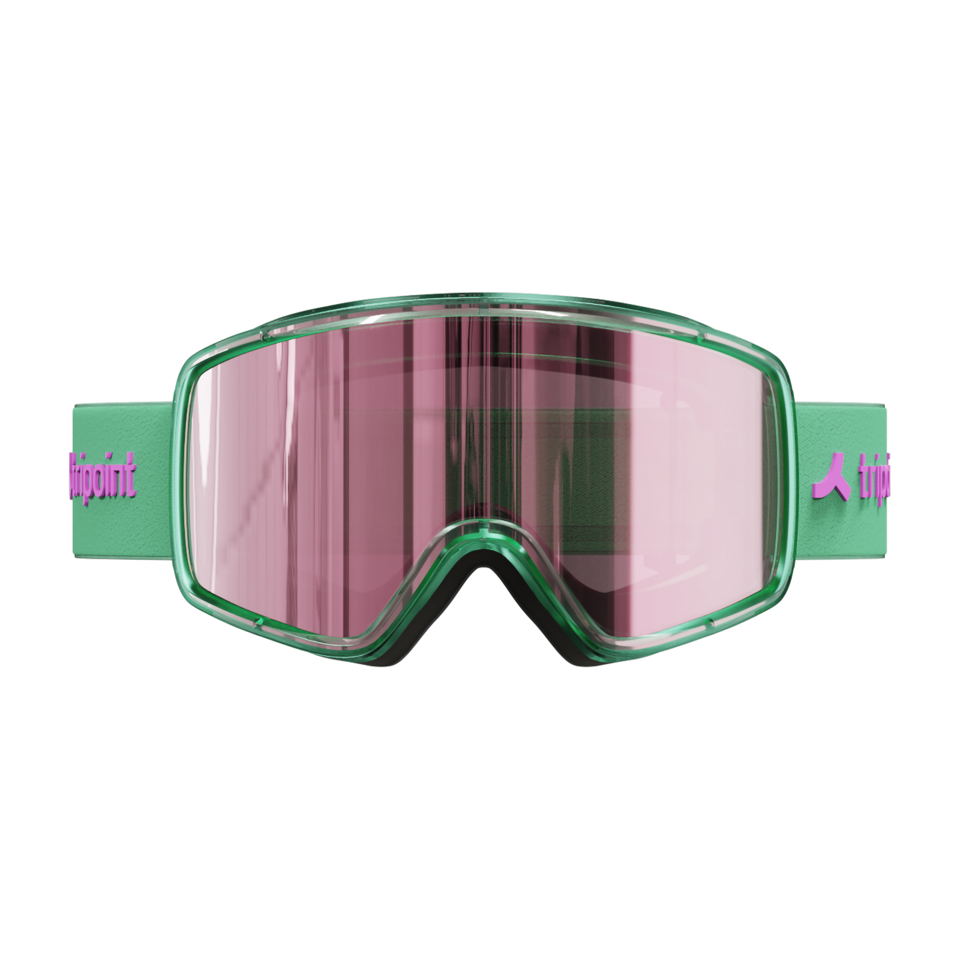 113 Mount Roraima - Transparent Turquoise / Brown Pink Multi