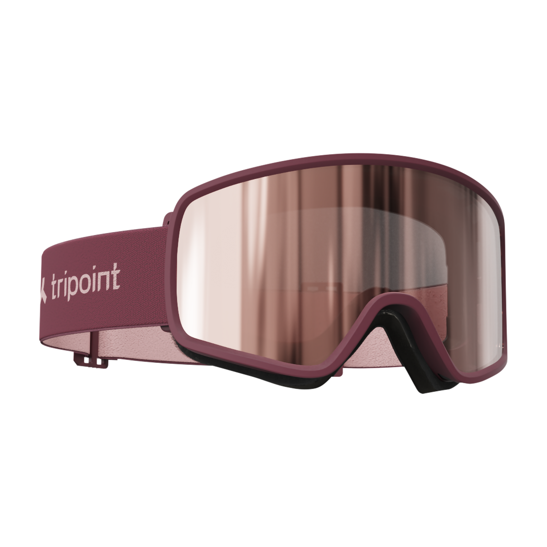 113 Mount Roraima - Matt Burgundy / Pink Silver Mirror