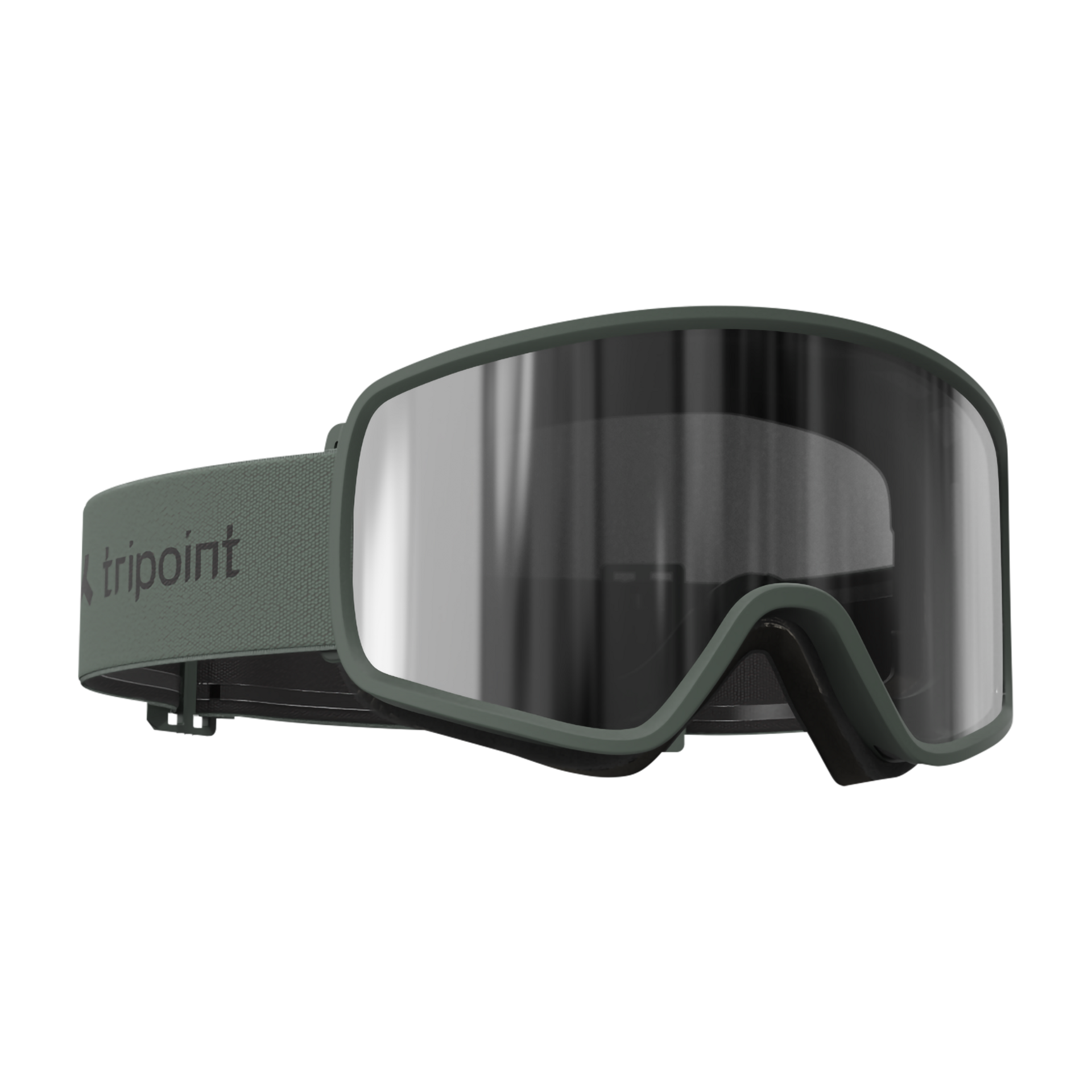 113 Mount Roraima - Matt Camo Green / Smoke Silver Mirror