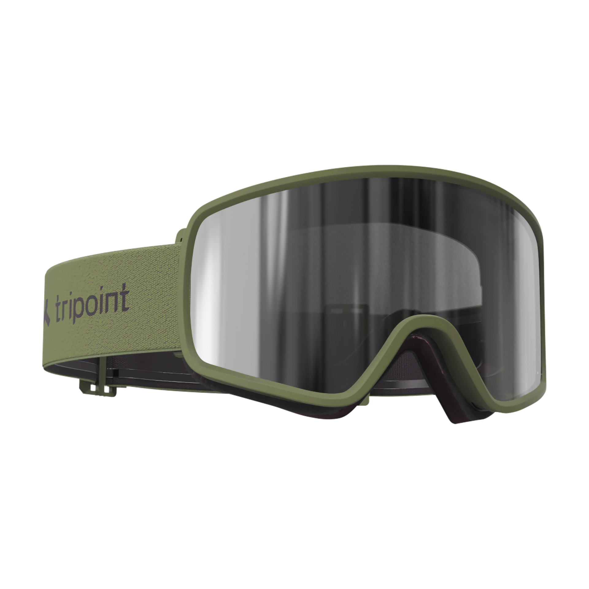 113 Mount Roraima - Matt Camo Green / Brown Silver Mirror