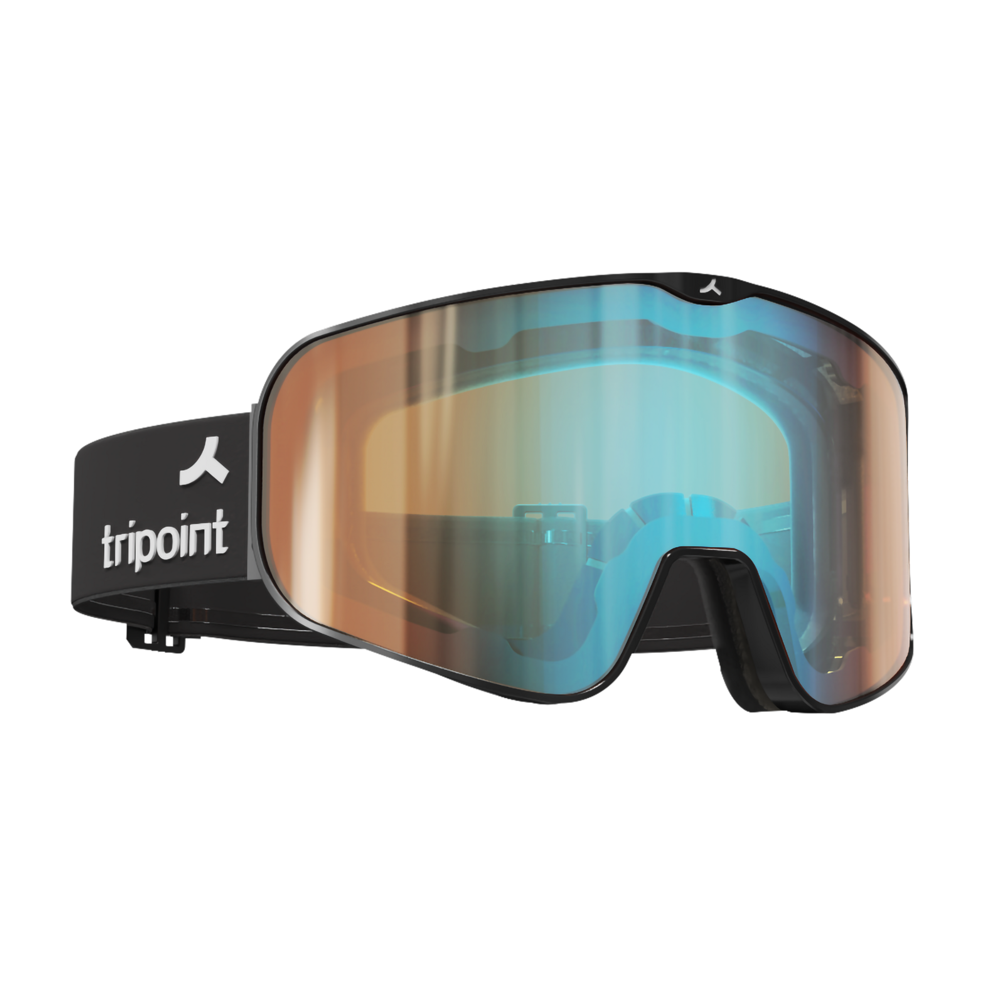 109 Tumba Peak - Matt Black / Orange Blue Multi UltraVue