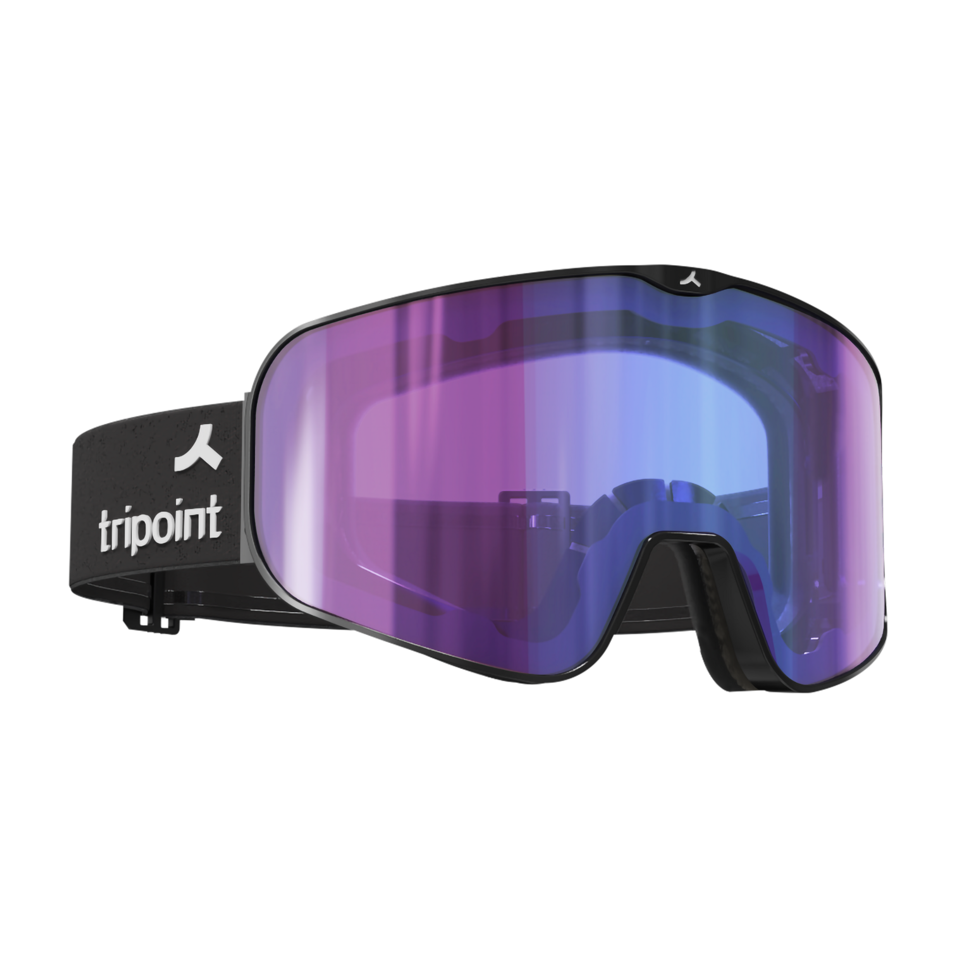 109 Tumba Peak - Matt Black / Violet Blue Multi UltraVue