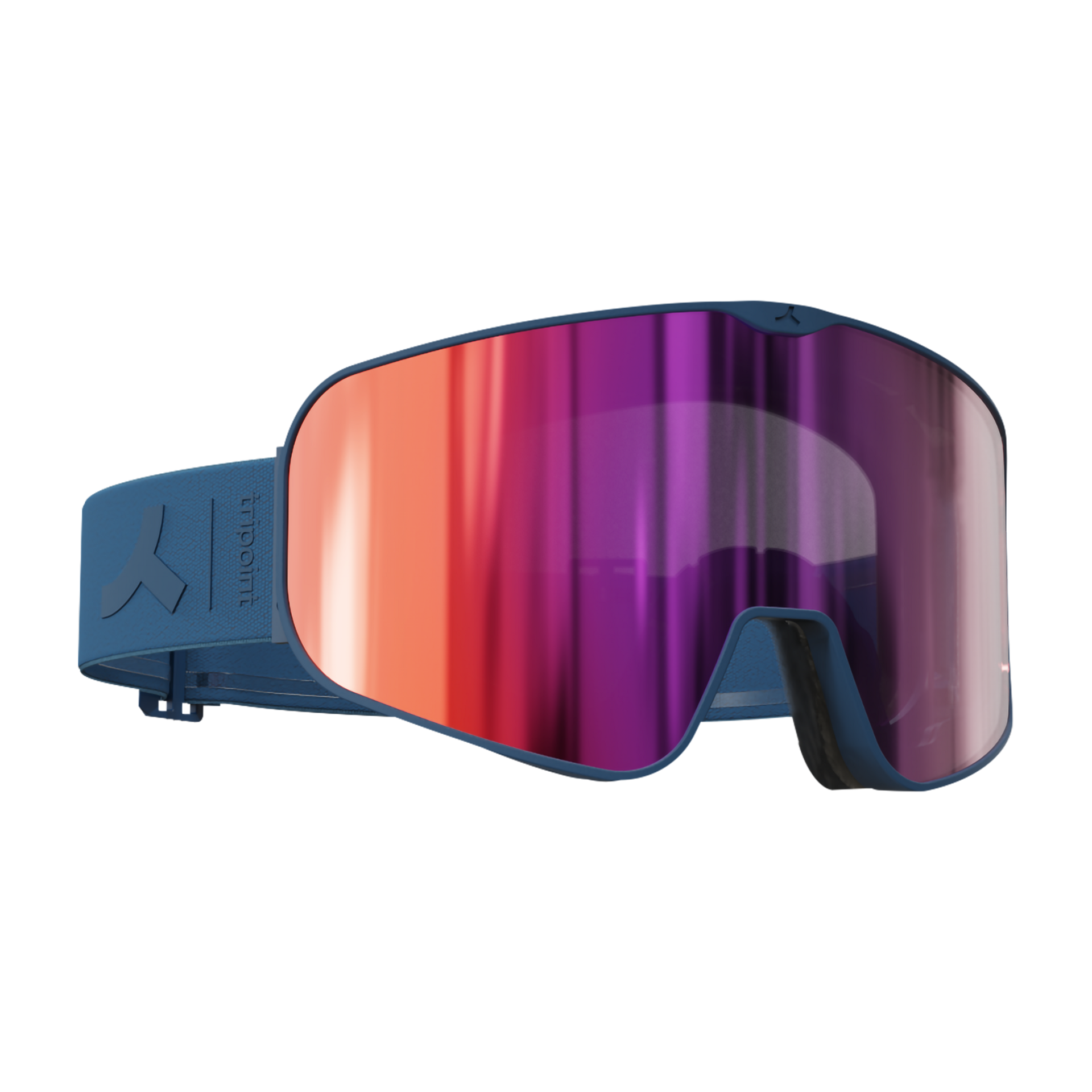 109 Tumba Peak - Matt Navy Blue / Purple Ruby Multi