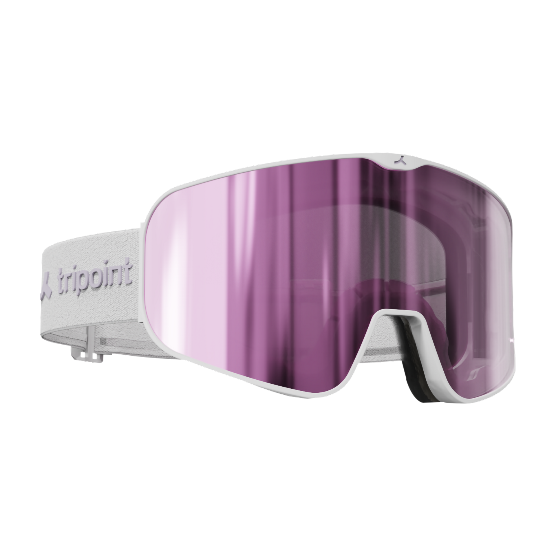 109 Tumba Peak Small - Matt White / Purple Pink Multi