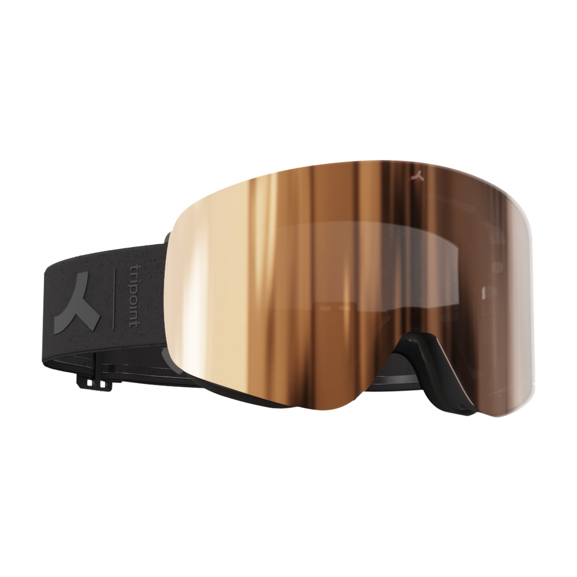 111 Indira Col Magnet Matt Black / Smoke - Tripoint