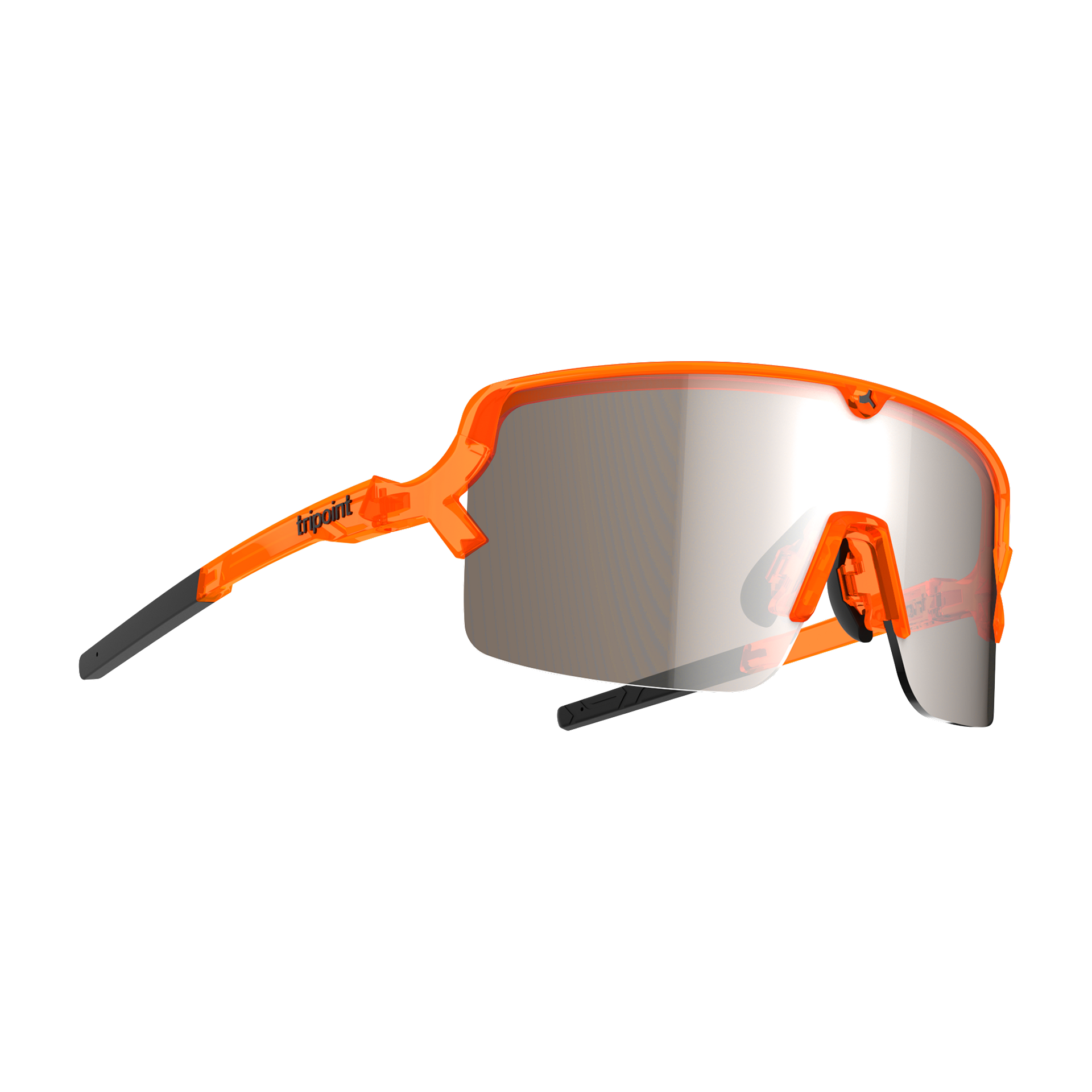 008 Lake Prespa - Shiny Neon Orange / Smoke