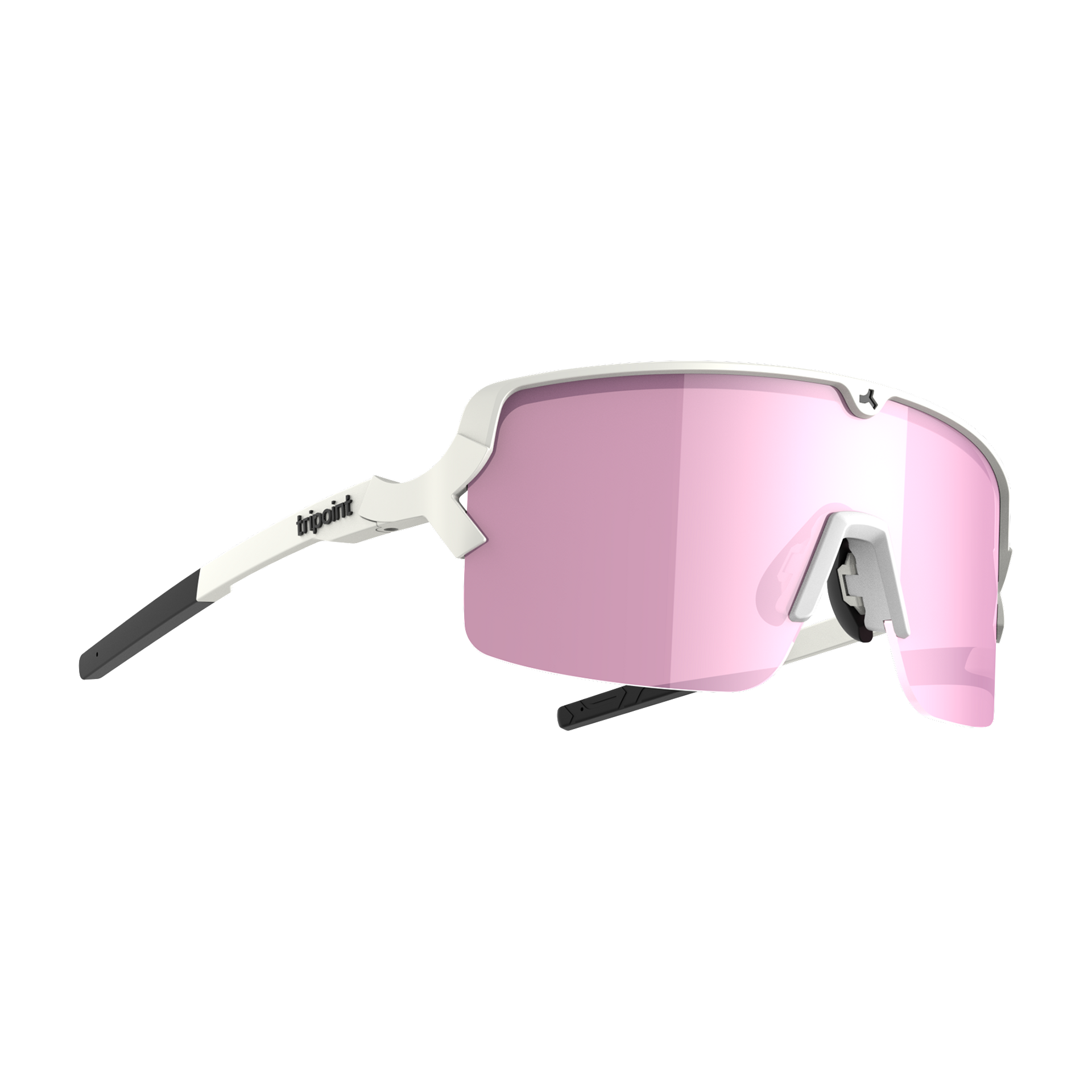 008 Lake Prespa - Matt Metallic White / Brown Pink Multi