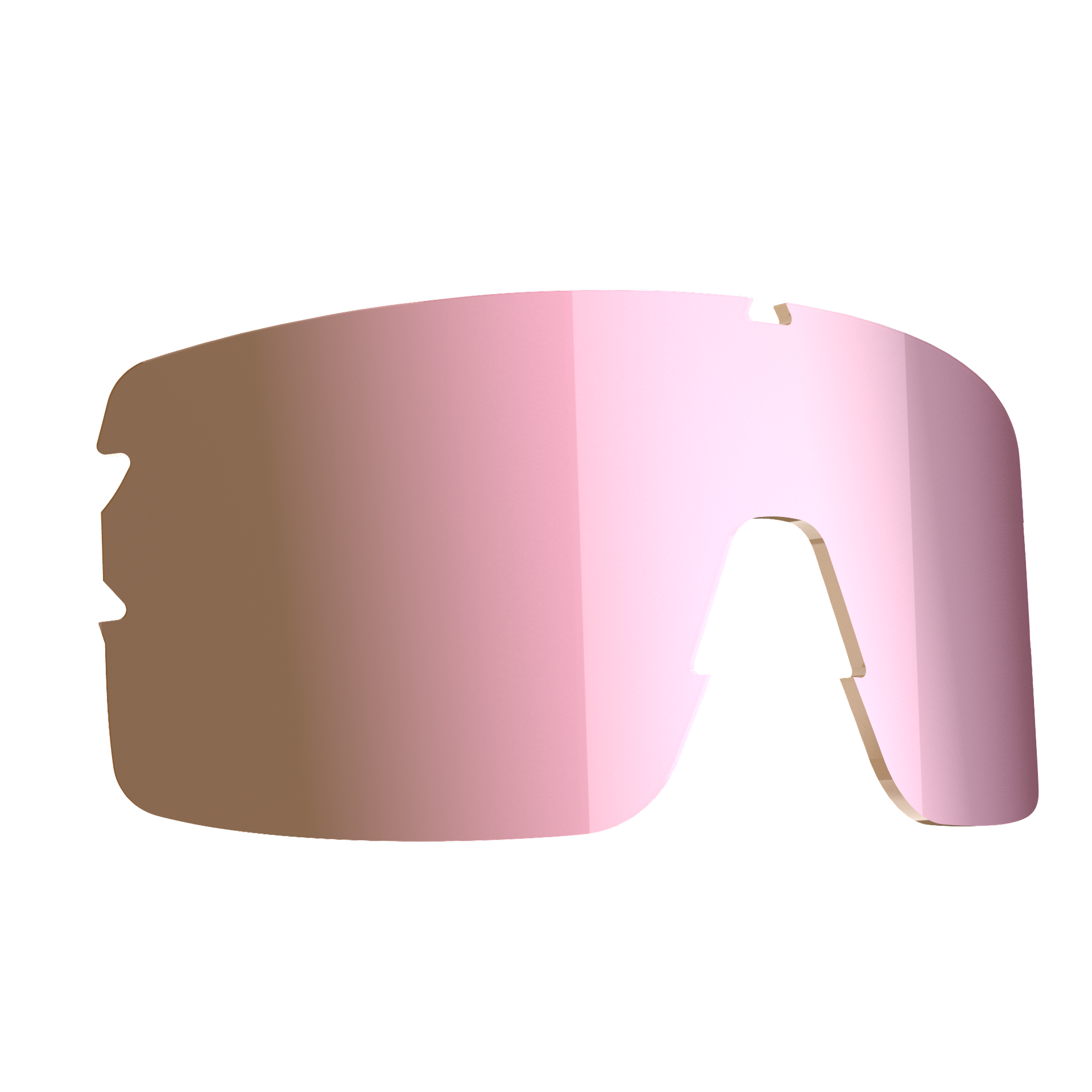 008 Lake Prespa Lens - Brown / Pink Multi