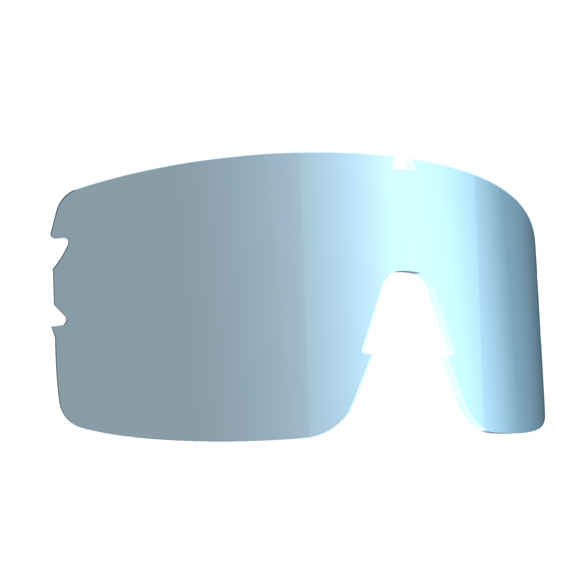 008 Lake Prespa Lens - Smoke / Ice Blue Multi