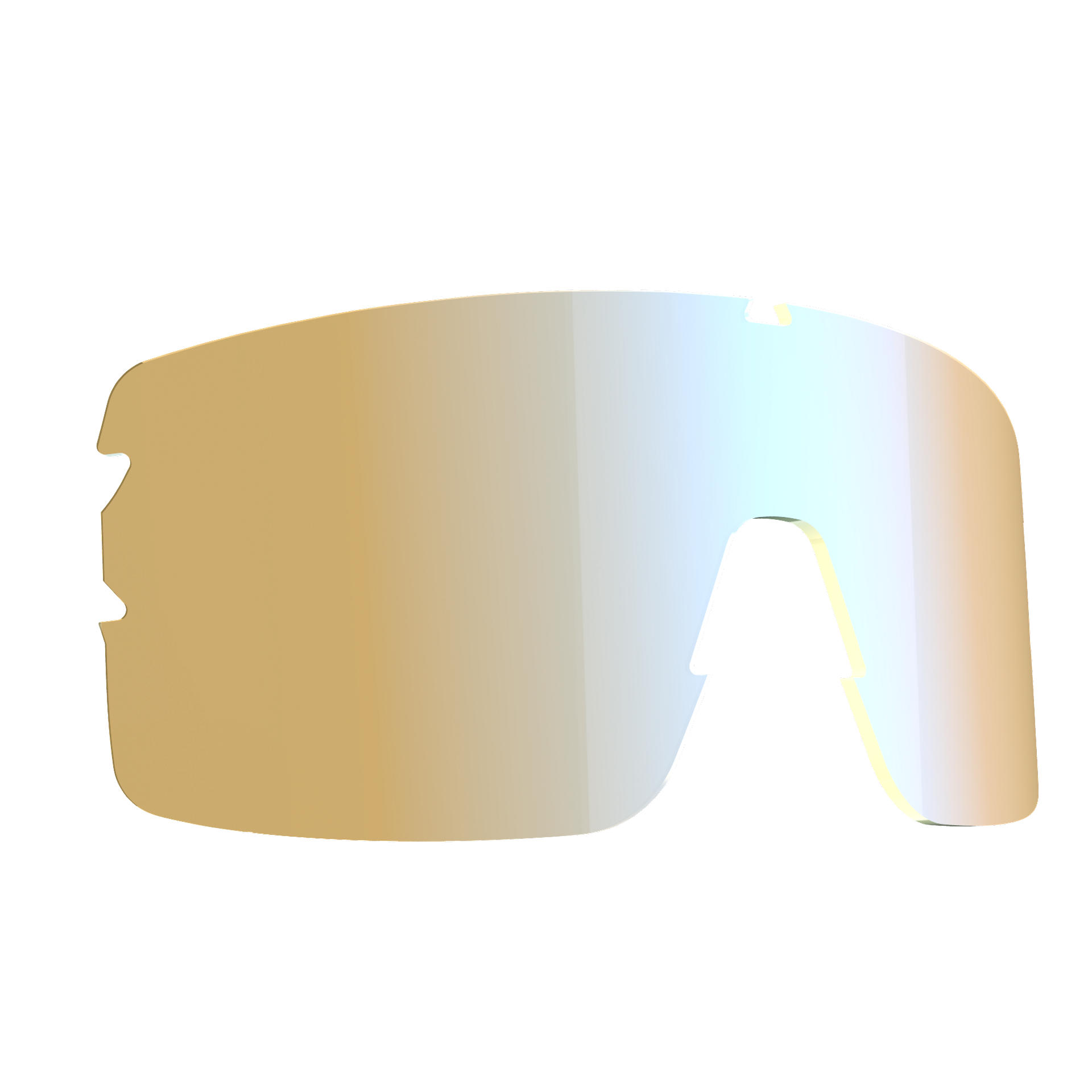 008 Lake Prespa Lens - Orange / Blue Multi UltraVue