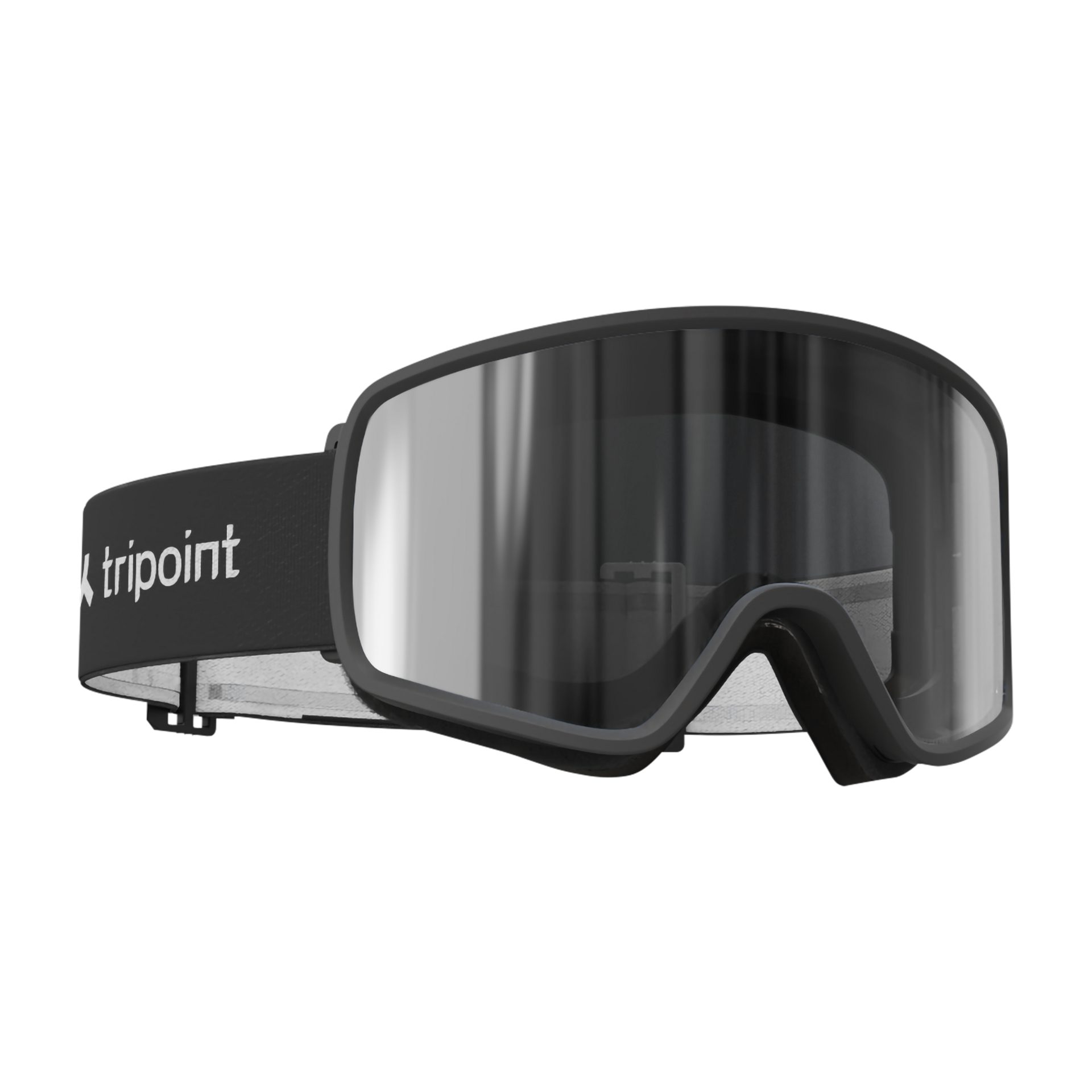113 Mount Roraima Small - Matt Black / Brown Silver Mirror