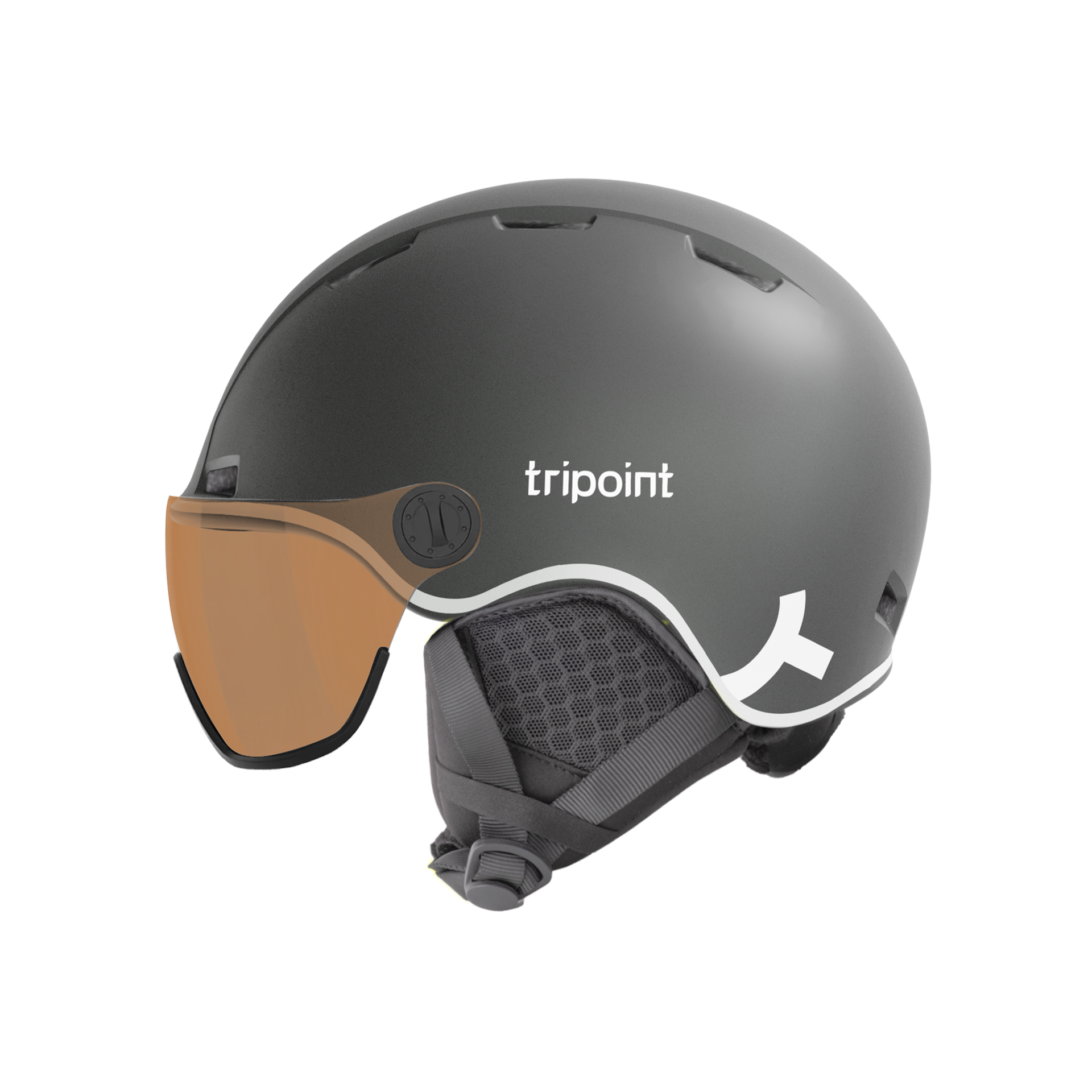 203 Constance Visor - Matt Black