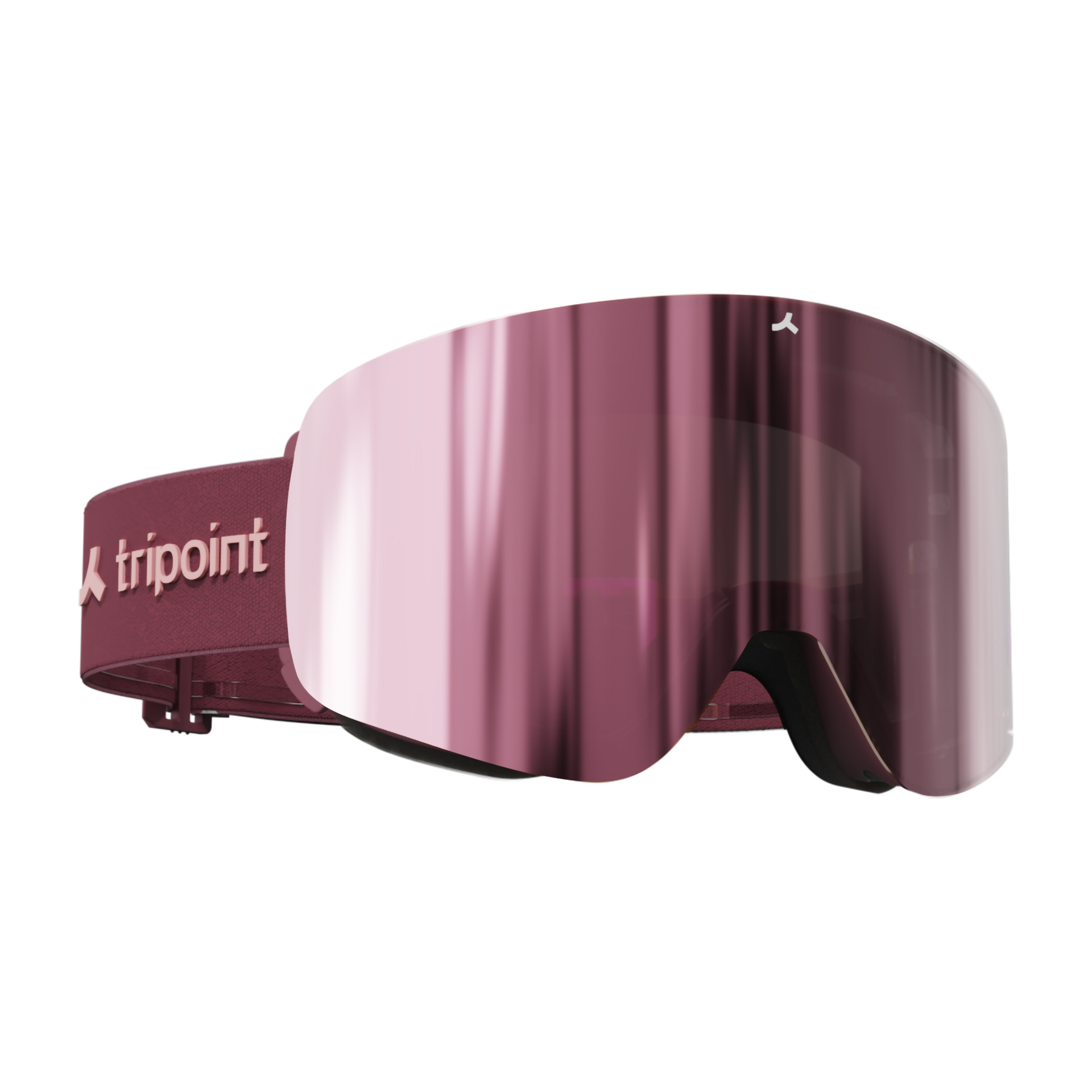 111 Indira Col - Matt Burgundy / Brown Pink Multi